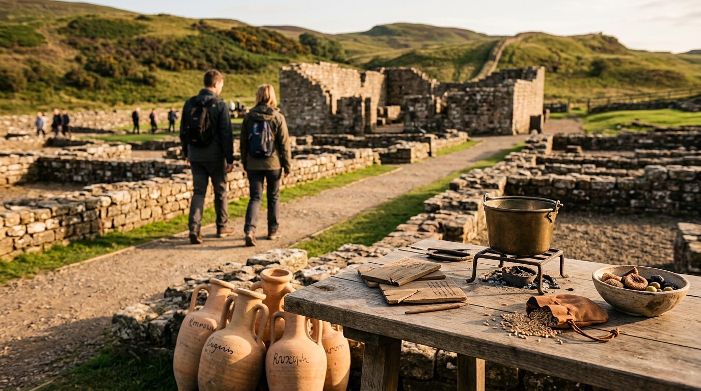 The Taste of Hadrian's Wall: What Roman Soldiers Were Actually Eating